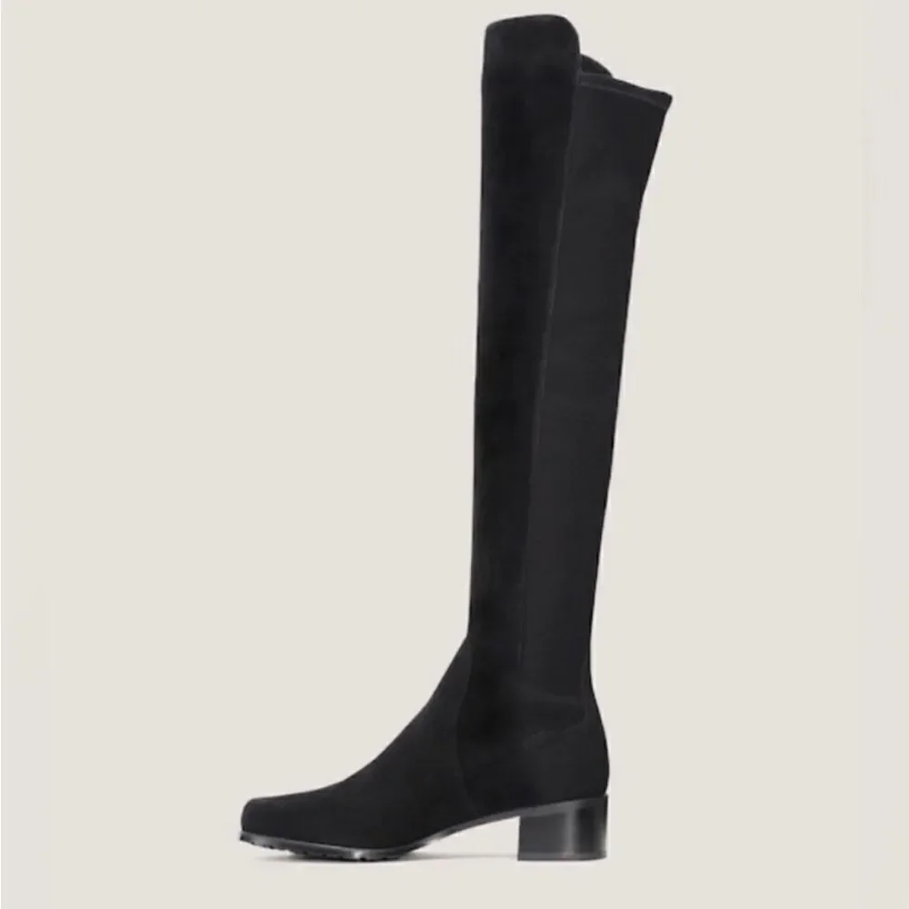 NWT Stuart Weitzman & Dust Bag suede Reserve Boot size 8.5 B $795